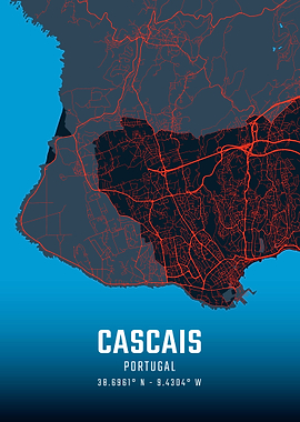 Cascais City Map