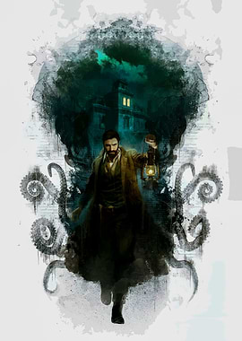 Lovecraftian Horror: Man with Lantern