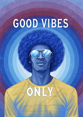 Good Vibes Only Portrait