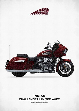 Indian Challenger Limited Avec Motorcycle