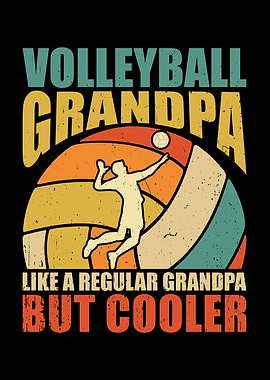 Volleyball Grandpa