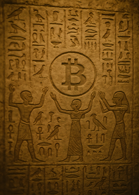 Bitcoin Hieroglyph Ancient Crypto Prophecy