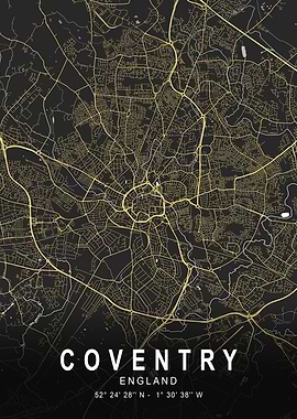 Coventry Silver City Map