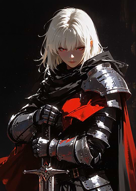 Anime Knight of Darkness