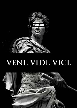 Veni Vidi Vici - Roman Statue
