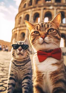 Cats in Rome