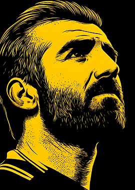 Eric Cantona Player Art