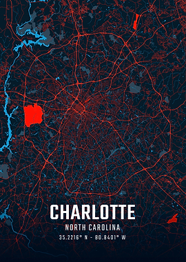 Charlotte City Map