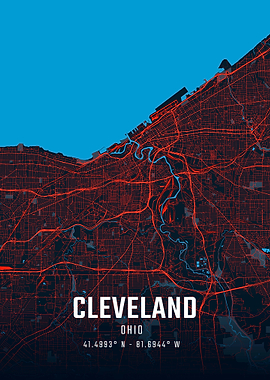 Cleveland City Map