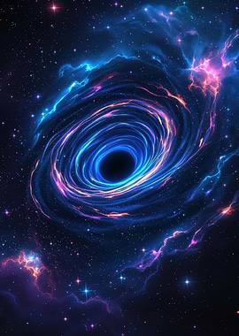 Cosmic Black Hole in Space