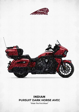 Indian Pursuit Dark Horse Motorcycle