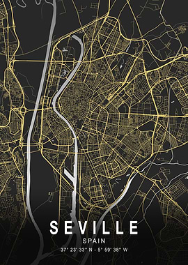 Seville Silver City Map