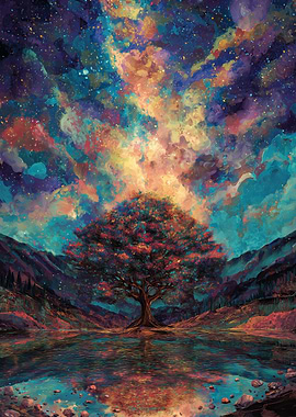 Cosmic Tree Reflection