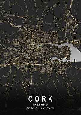 Cork Silver City Map