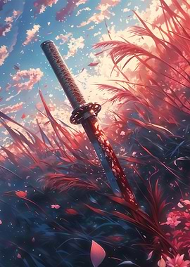 Crimson Reeds Katana