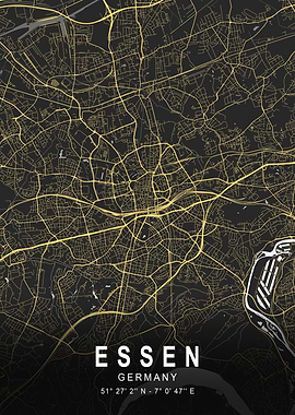 Essen Silver City Map