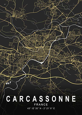 Carcassonne Silver City Map