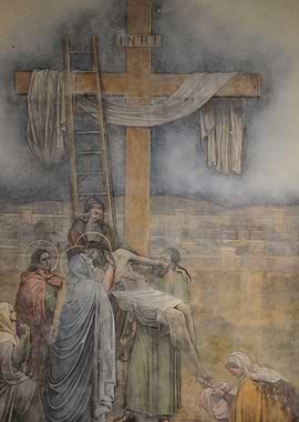 Descent from the Cross Painting