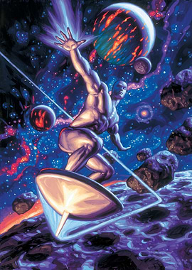 Silver Surfer Exploring the Universe