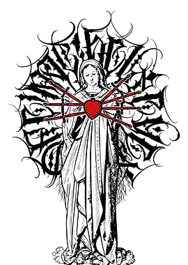 Seven Sorrows of Mary Illustration