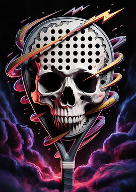 Padel Skull – Power and Death Serve