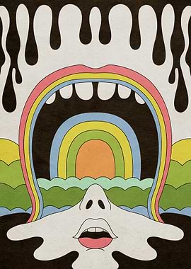 Surreal Landscape Mouth