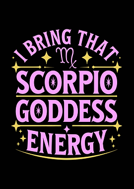 Scorpio Goddess Energy