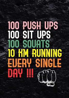 Fitness Motivation: Daily Workout Challenge