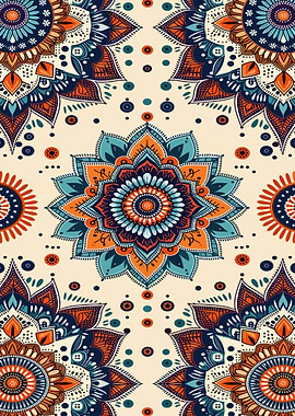 Floral Mandala Pattern