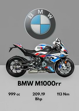 BMW M1000rr Motorcycle
