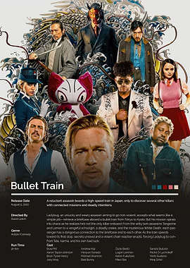Bullet Train Movie Poster