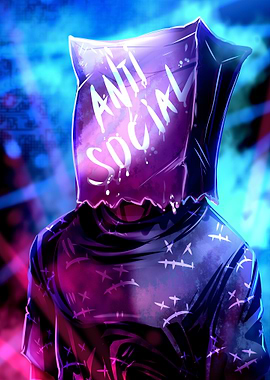 Anti-Social Bag Head