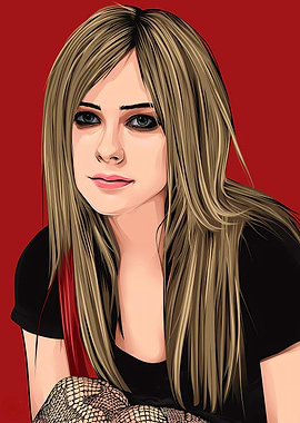 Avril Lavigne Portrait
