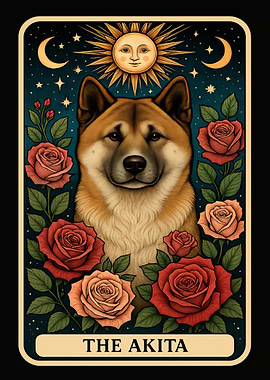The Akita Tarot Card