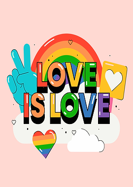 Love is Love LGBTQ+ Pride
