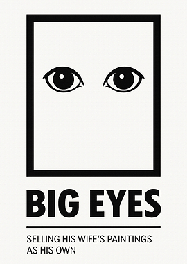 Big Eyes Movie Poster