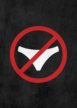 No Panties Allowed Symbol
