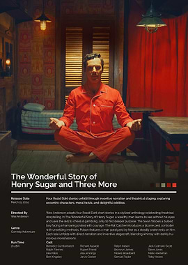 The Wonderful Story of Henry Sugar Movie Poster