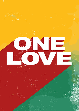 One Love Rasta Colors