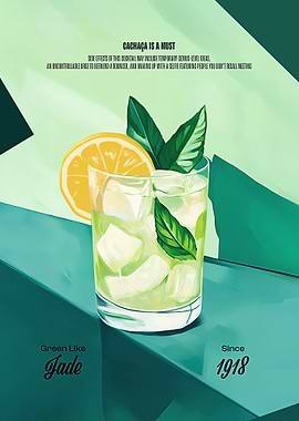 Full Caipirinha Cocktail