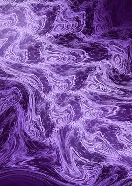 Purple Echo – Marble Abstract Flow
