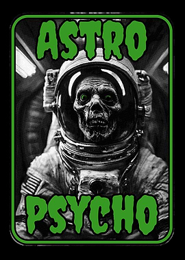 Astro Psycho Zombie Astronaut