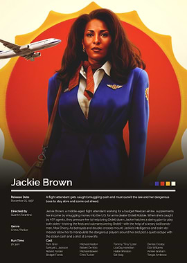 Jackie Brown Movie Poster