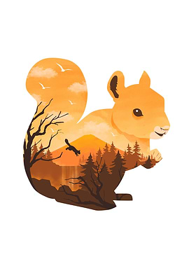Squirrel Landscape
