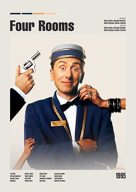 Four Rooms Movie Poster