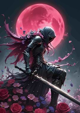 dark Knight Under Pink Moon
