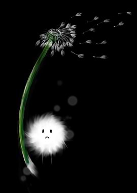 Crumb: Sad Dandelion Seed Head
