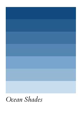 Ocean Shades Color Palette