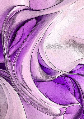 Abstract Purple Swirls