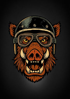 Wild Boar Biker